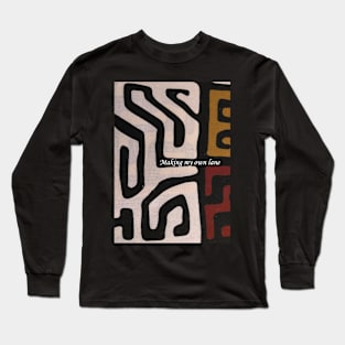 Mudcloth Long Sleeve T-Shirt